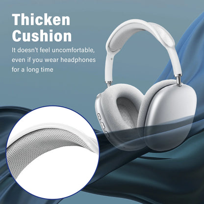 Pro Wireless Headphones Bluetooth Active Noise Canceling over Ear Headphones with Microphones Hifi Audio for Ios/Android-Space Gray